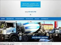 Sites similar to betonilehto.fi
