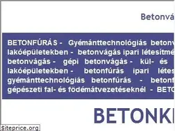 Sites similar to betonklinika.hu