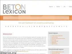 Sites similar to betonlexicon.nl