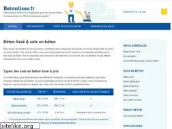 Sites similar to betonlisse.fr