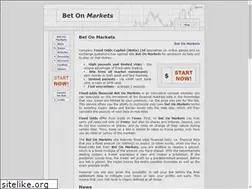 Sites similar to betonmarkets.info