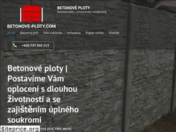 Sites similar to betonove-ploty.com