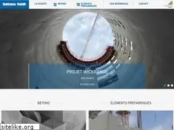 Sites similar to betonsfeidt.lu