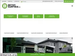 Sites similar to betonsurface.ca