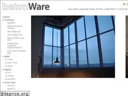 Sites similar to betonware.de