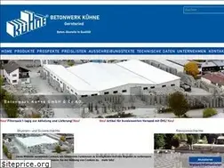 Sites similar to betonwerk-kuehne.de