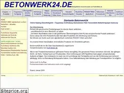 Sites similar to betonwerk24.de