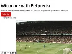 Sites similar to betprecise.com