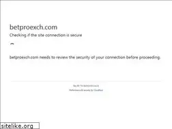 Sites similar to betproexch.com