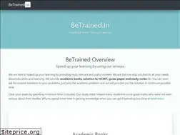 Sites similar to betrained.in