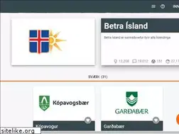 Sites similar to betraisland.is