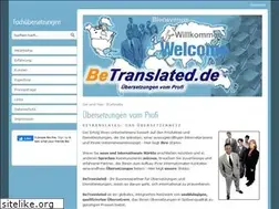 Sites similar to betranslated.de