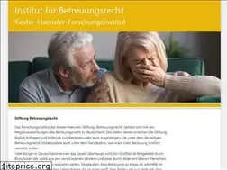 Sites similar to betreuungsrecht.de