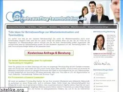 Sites similar to betriebsausflug-teambuilding.de