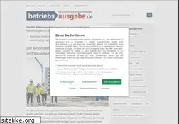 Sites similar to betriebsausgabe.de