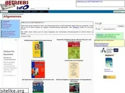 Sites similar to betriebsinfo.at