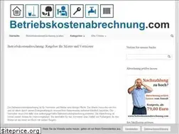 Sites similar to betriebskostenabrechnung.com