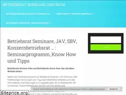 Sites similar to betriebsrat-seminare-info.de
