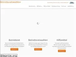 Sites similar to betriebsratswahlen.de