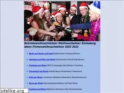 Sites similar to betriebsweihnachtsfeier.de