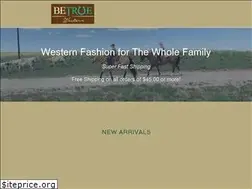 Sites similar to betruewestern.com