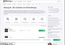 Sites similar to betrug.de