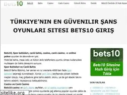 Sites similar to bets10pro.com
