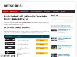 Sites similar to betsgiris.xyz