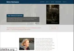 Sites similar to betsyhartmann.com