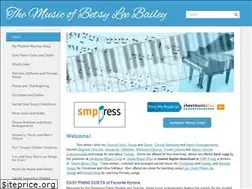 Sites similar to betsyleebaileymusic.com