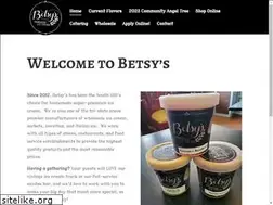 Sites similar to betsysicecream.com
