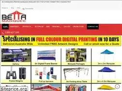 Sites similar to bettamarquee.com.au