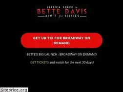 Sites similar to bettedavisaintforsissies.com