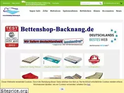 Sites similar to bettenshop-backnang.de