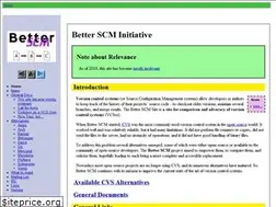 Sites similar to better-scm.shlomifish.org