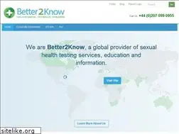 Sites similar to better2know.com