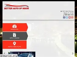 Sites similar to betterautoofmiami.com