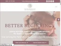 Sites similar to betterbeginningsmn.com