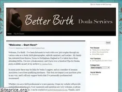 Sites similar to betterbirthdoula.org