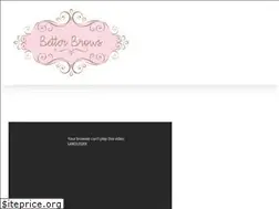 Sites similar to betterbrows.net