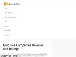 Sites similar to betterbullion.com