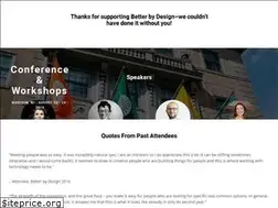 Sites similar to betterbydesignconference.com