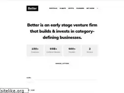 Sites similar to bettercapital.vc
