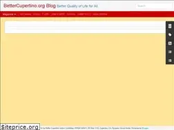 Sites similar to bettercupertino.blogspot.com