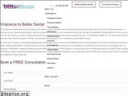 Sites similar to betterdental.co.uk