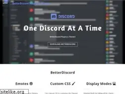 Sites similar to betterdiscord.weebly.com
