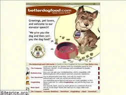 Sites similar to betterdogfood.com