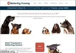 Sites similar to betterdogtraining.com