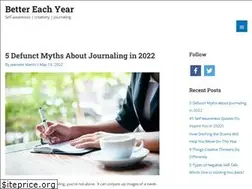 Sites similar to bettereachyear.com