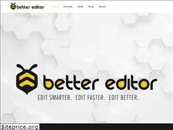 Sites similar to bettereditor.be